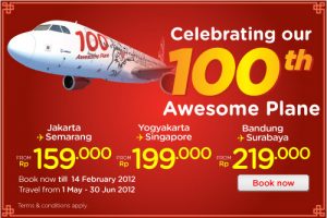 Promo Celebrating Our 100th Awesome Plane