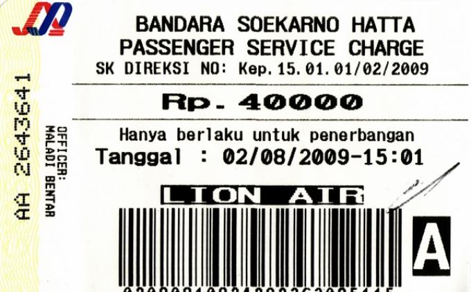 Airport Tax Bandara Soekarno Hatta Naik